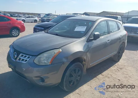 2013 Nissan Rogue S из США, поврежденный, VIN JN8AS5MT2DW552316